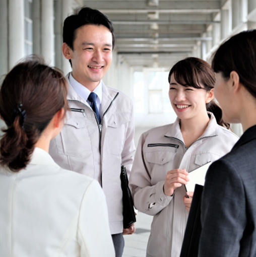 従業員雇用の製造工場